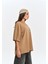 Baddie Oversize Açık Haki T-Shirt 4