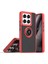 Xiaomi Mi 14T Pro Kılıf Montreal Yüzüklü Silikon Kapak - Kırmızı 3
