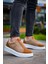 ZRN-007 Vizon Yüksek Taban Tek Bant Bağcıksız Günlük Comfort Erkek Sneaker 2