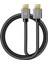 Fibratough 2m HDMI 2.1 8k 60 Hz HDMI To HDMI Kablo - Siyah 2