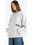 Overshirt Fit Kapüşonlu Sırt Baskılı Kalın Sweatshirt G0960AX25AU 4