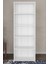 5 Raflı Kitaplık Beyaz Suntalam Klasik Tasarım 169 cm Yükseklik 56 cm Genişlik 5