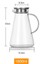 1800ML Dayanıklı Vakumlu Cam Sürahi Metal Süzgeç ve Kapaklı 5