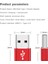 Erkek USB To Dişi Type-C Çevirici Data Otg Adaptör Dönüştürücü 6