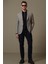 Gabrıel Spor Erkek Blazer Ceket Slim Fit Kahverengi 7