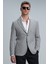 Gabrıel Spor Erkek Blazer Ceket Slim Fit Kahverengi 6