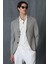 Phılıp Spor Erkek Blazer Ceket Slim Fit Gri 6