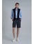 Curtıs Spor Erkek Chino Şort Slim Fit Lacivert 6