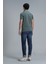 Plus Smart Jean Erkek Pantolon Slim Fit Mavi 11