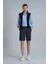 Curtıs Spor Erkek Chino Şort Slim Fit Lacivert 10