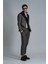 Petro Spor Erkek Blazer Ceket Slim Fit Kahverengi 9
