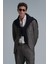 Petro Spor Erkek Blazer Ceket Slim Fit Kahverengi 10