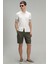 Peler Spor Erkek Chino Şort Slim Fit Lacivert 8