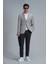 Dany Spor Erkek Blazer Ceket Slim Fit Gri 7