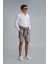 Andre Spor Erkek Chino Şort Slim Fit Bej 6