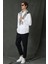 Tom Erkek Basic Gömlek Comfort Slim Fit Beyaz 9