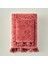 %100 Pamuk Rose Jakarlı El Havlusu Mürdüm (30X50 Cm) 3