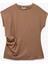 Slim Fit Metal Aksesuar Detaylı Kolsuz Bluz 1