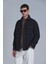 Focus Erkek Basic Gömlek Slim Fit Antrasit 10