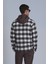 Fresher Erkek Basic Gömlek Slim Fit Kahverengi 11