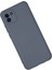 Samsung Galaxy A03 Kılıf Nano Içi Kadife Silikon - Gri 3