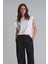 Valery Kadın T- Shırt Regular Fit Siyah 6