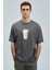 Omen Modern Grafik T- Shirt Siyah 8