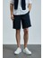 Cosmo Spor Erkek Chino Şort Slim Fit Lacivert 10