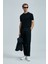 Alex Smart Erkek Chino Pantolon Slim Fit Siyah 6