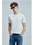 Junya Slim Fit Erkek T-Shirt Kırık Beyaz (111020259) 10