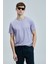 Junya Erkek Basic Tişört Lila 7