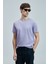 Junya Erkek Basic Tişört Lila 8