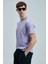 Junya Erkek Basic Tişört Lila 10