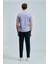 Junya Erkek Basic Tişört Lila 11