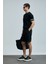 Ross Spor Erkek Chino Şort Slim Fit Siyah 11