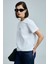 Amy Kadın Pamuklu T- Shırt Lacivert 13