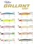 Gallant 120F 19GR 120MM Floating Maket Balık 2
