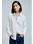 Hannah Kadın Gömlek Regular Fit Ekru 6