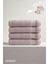 4'lü Dora Lila Banyo Havlusu - 70x140 Cm, 420 Gr, %100pamuk, Spa Ve Otel Havlusu, Günlük Kullanıma Uygun 4