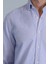 Frederik Erkek Basic Gömlek Slim Fit Açık Mavi 8