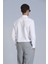 Barka Erkek Basic Gömlek Slim Fit Beyaz 11