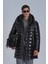 Albert Kaz Tüyü Erkek Mont Siyah 10