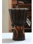 Ahşap Djembe Otantik Çalgı 008 25CM Mahonı Agacı Keçi Derisi 5