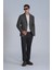 Andre Spor Erkek Blazer Ceket Slim Fit Kahverengi 7
