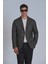 Andre Spor Erkek Blazer Ceket Slim Fit Kahverengi 8