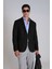 Dor Spor Erkek Blazer Ceket Slim Fit Siyah 6