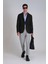Dor Spor Erkek Blazer Ceket Slim Fit Siyah 7