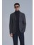 April Spor Erkek Blazer Ceket Slim Fit Lacivert 6