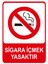 Sigara Içmek Yasaktır Isg Uyarı Levhası 2