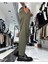 Erkek Baggy Fit Pile Detaylı Kumaş Pantolon 12